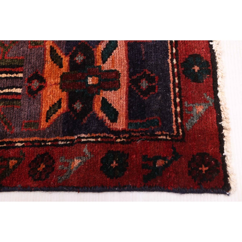 ECARPETGALLERY Hand-knotted Andelz Red Wool Rug - 4'7 x 8'8