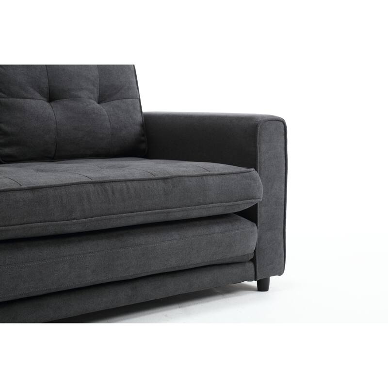 3 Fold Sofa,Convertible Futon Couch sleeper sofabed,loveseat