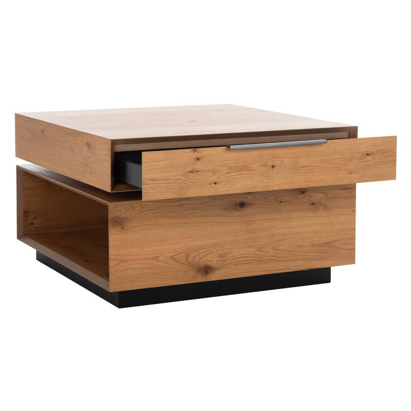 SAFAVIEH Home Geraldo Rotating Coffee Table - 32"W x 32"D x 19"H