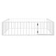 preview thumbnail 25 of 25, Queen Size Metal Floor Bed Frame with Fence and Door Perfect for Toddler