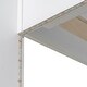 preview thumbnail 13 of 24, Twin over Full Bunk Bed with Storage Shelves, LED Light and a Drawer, Solid Wood Bunk Bedframe with USB Charging Station