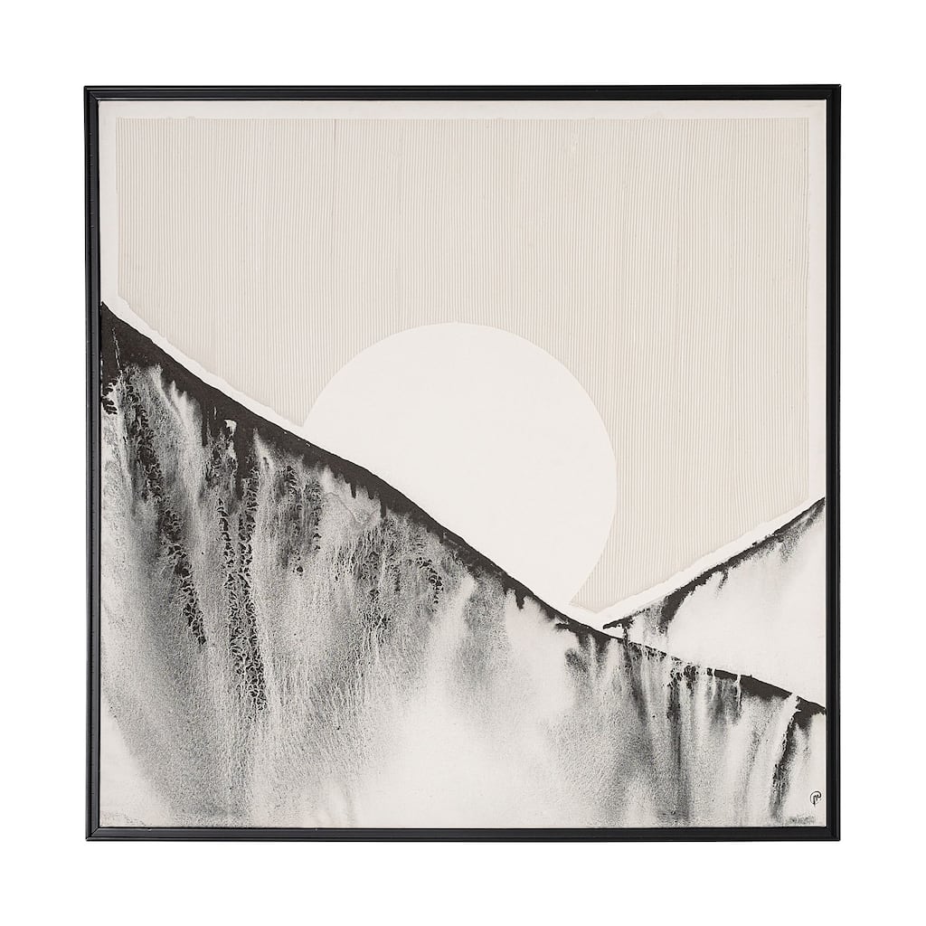 Sunrise (41 x 41) Framed Canvas Art Print
