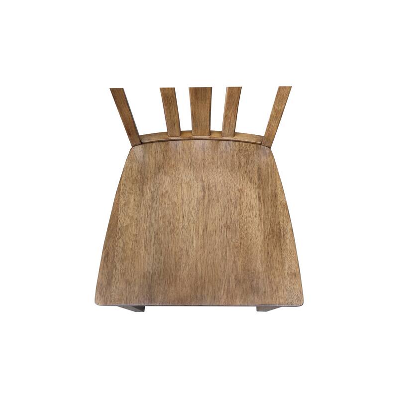 Set of Two Solid Wood Weston Dining Chairs