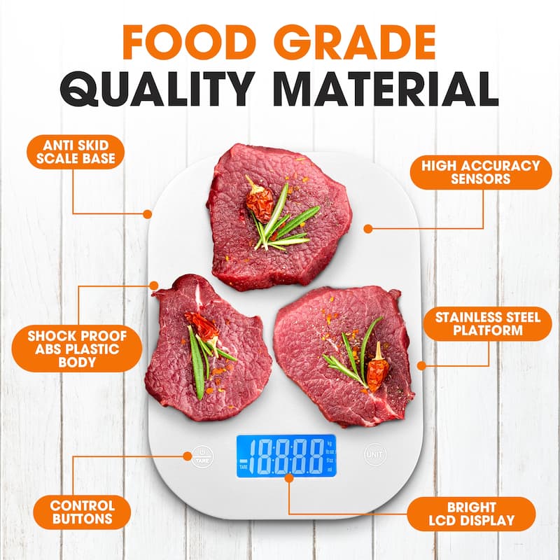Cheer Collection Premium Digital Food Scale
