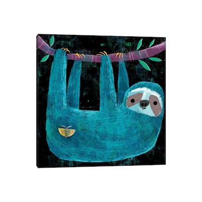 iCanvas "Sloth And The Moth" by Gareth Lucas Canvas Print