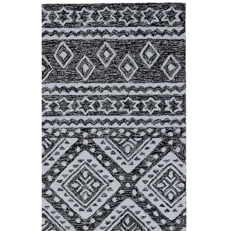 SAFAVIEH Handmade Micro-Loop Kobie Wool Rug