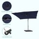 preview thumbnail 36 of 36, 8.2 x 8.2 Ft Patio Offset Umbrella w/Steel Frame and Angle Adjustment