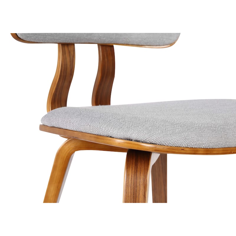 Carson Carrington Ladeplads Mid-century Modern Wood & Upholstered Dining Chair