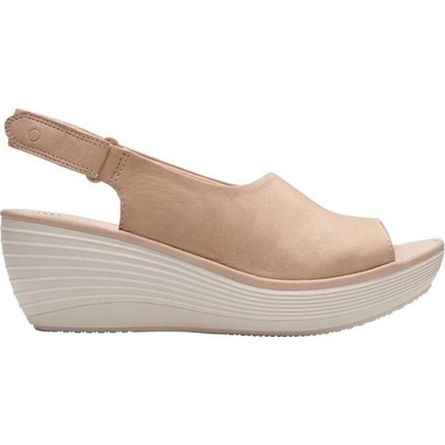 clarks reedly shaina wedge sandal