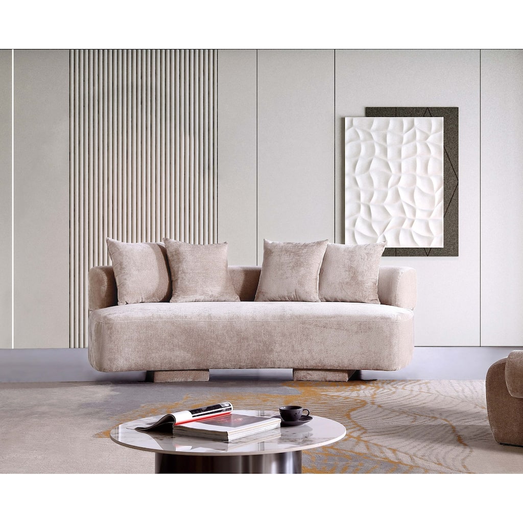 Manhattan Comfort Modern Verandah Chenille 90.6 Inch Sofa