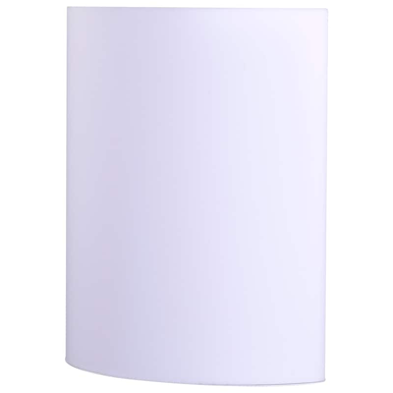 Crispo LED 9 inch Wall Sconce White Finish CCT Selectable 3K/4K/5K
