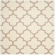 preview thumbnail 94 of 99, SAFAVIEH Montreal Shag Sadia 2-inch Thick Rug 6'7" Square - Ivory/Beige - Square