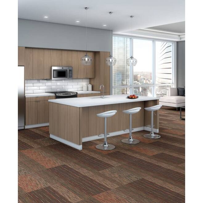 Shaw Philadelphia Commercial Unscripted 24" x 24" Glue Down Carpet