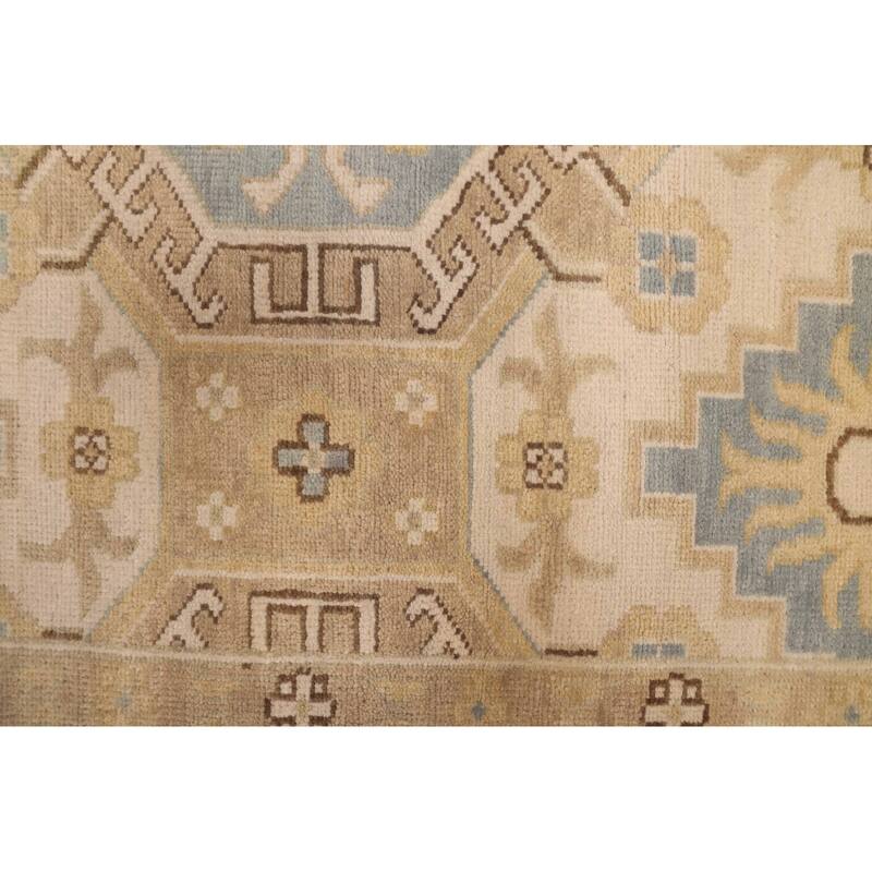 ECARPETGALLERY Hand-knotted Jules Serapi Ivory Wool Rug - 9'11 x 13'7