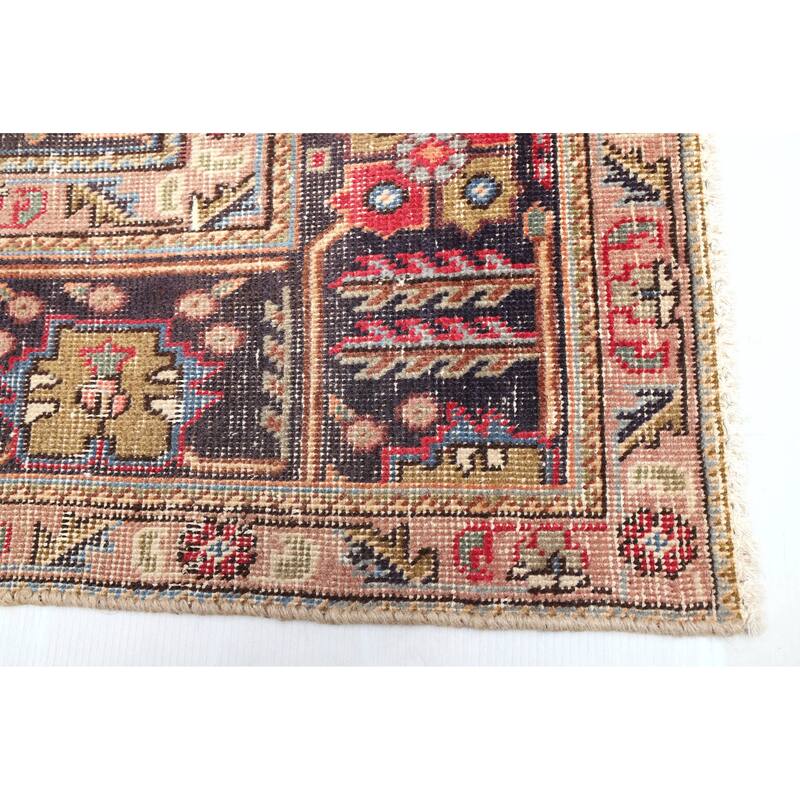 ECARPETGALLERY Hand-knotted Antalya Vintage Red Wool Rug - 6'3 x 9'4