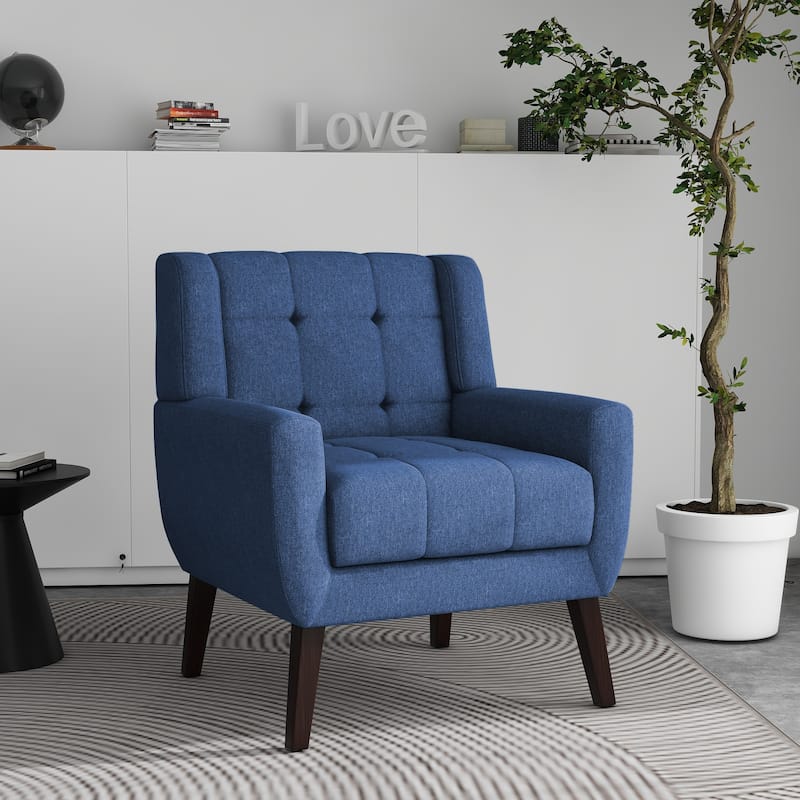 Tufted Arm Chair Upholstered Lounge Chair