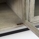 preview thumbnail 45 of 47, Arelius Light Brown w/ Black Metal Base 4 Door Glass Cabinet Sideboard - 70.0L x 18.0W x 32.0H