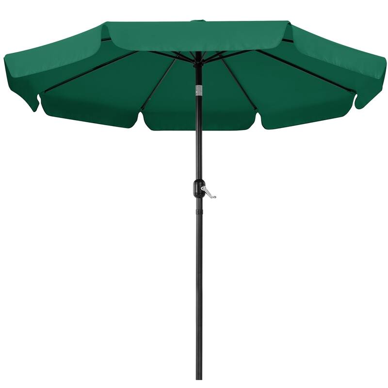 Yaheetech 9ft Outdoor Umbrella Market Umbrella with Push Button Tilt and Crank