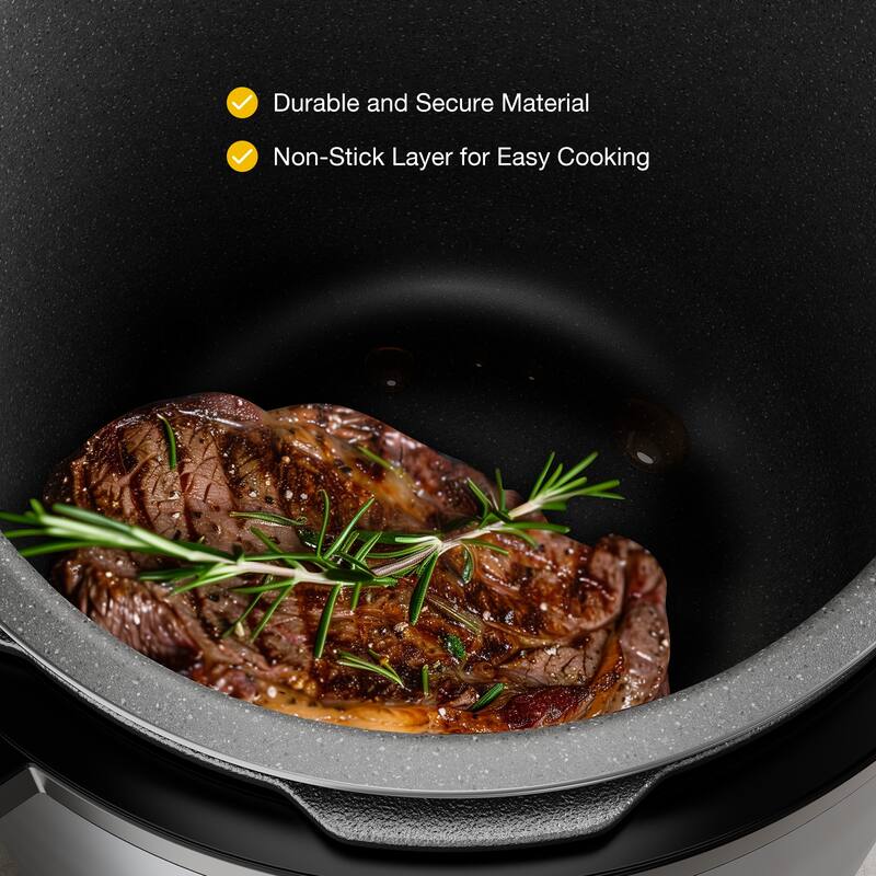 Electric pressure cooker, 16-in-1 function, with display screen