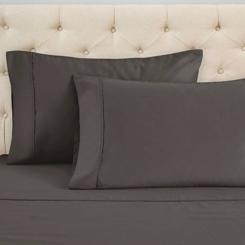 Superior Cotton Blend Solid Deep Pocket Bed Sheet Set