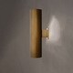 preview thumbnail 9 of 9, VAXCEL Chiasso 2-Light Outdoor Wall Sconce made of Rust-Resistant Aluminum Metal Shade, Up-Down Wall Wash, LED Compatible