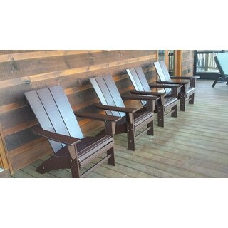 POLYWOOD® Modern Curveback Adirondack Chair