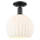 Option Matte Black / White Venetian