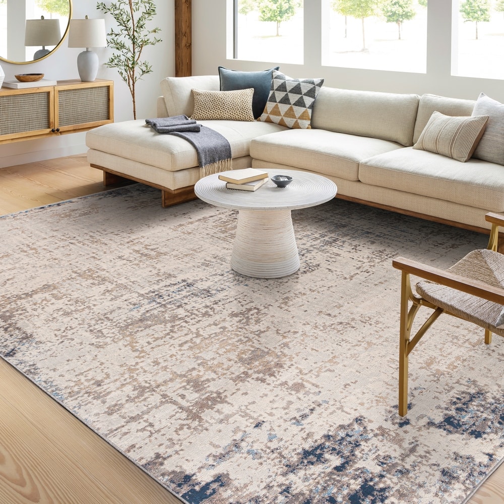 Livabliss Helios Modern Industrial Area Rug