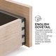 preview thumbnail 2 of 11, Furniture of America Drima Modern 3-Piece Pearl White Solid Wood Kids Chest and 2-Nightstand Bedroom Set