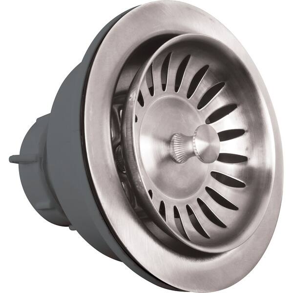 slide 1 of 1, Hardware Resources 3-1/2" Basket Strainer - Stainless Steel Stainless Steel