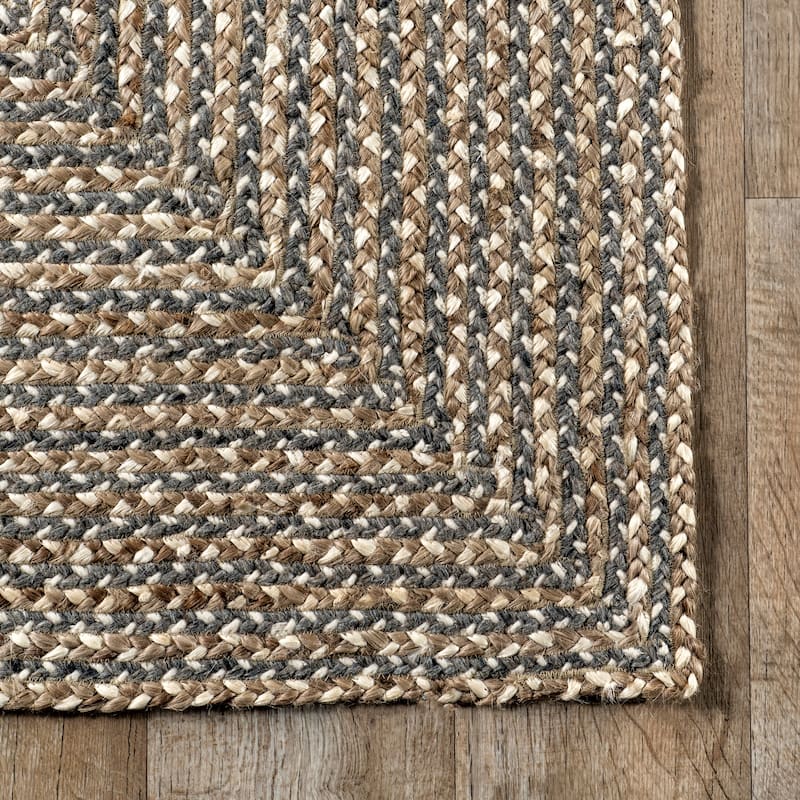 Nuloom Draya Casual Braided Jute Area Rug