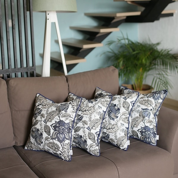Jacquard Weaver Throw Pillow Covers (Set of 4). Opens flyout.