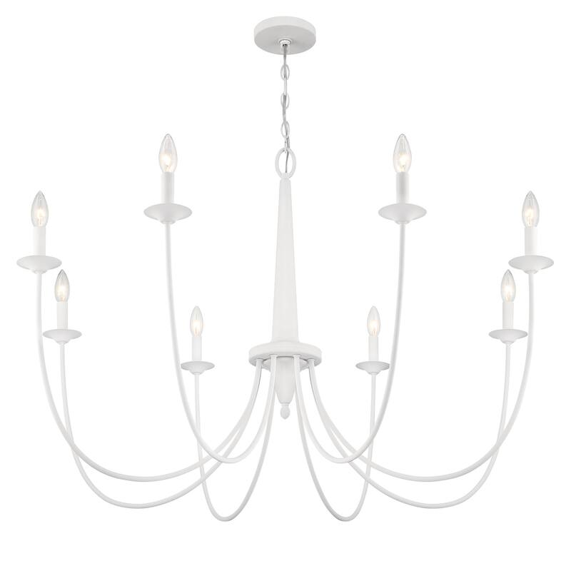 Savoy House 1-1202-8 Stonecrest 8 Light 42" Wide Taper Candle Style