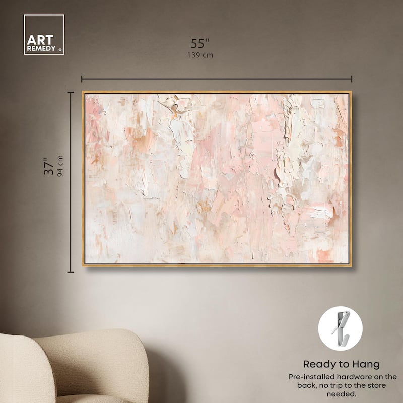 Impasto Layers Canvas by Art Remedy
