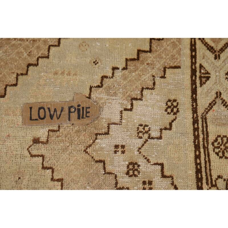 Pre-1900 Antique Vegetable Dye Khotan Rug Hand-Knotted Wool Carpet - 5'7"x 10'7"