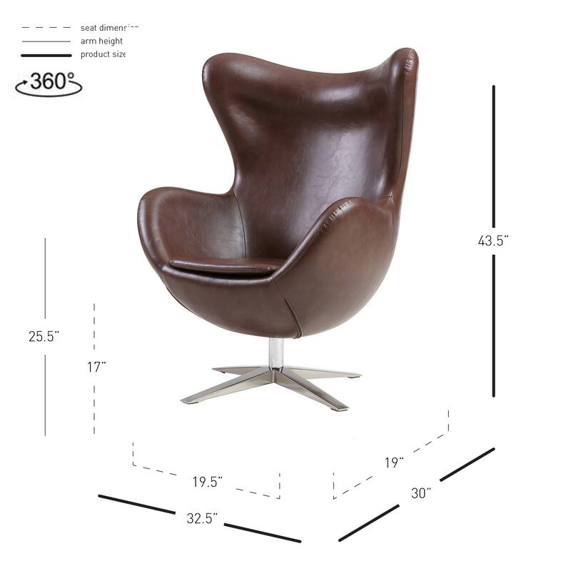 NPD Furniture Max Swivel Rocker Chair