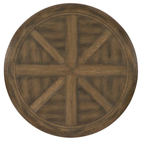 Shop Hooker Furniture 5960 75203 Brn Applewhite 60 Round Poplar