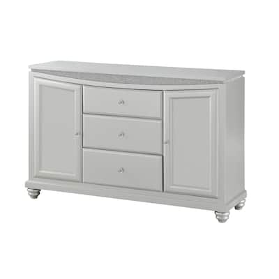 Clarke Platinum 2-Door and 3-Drawer Server