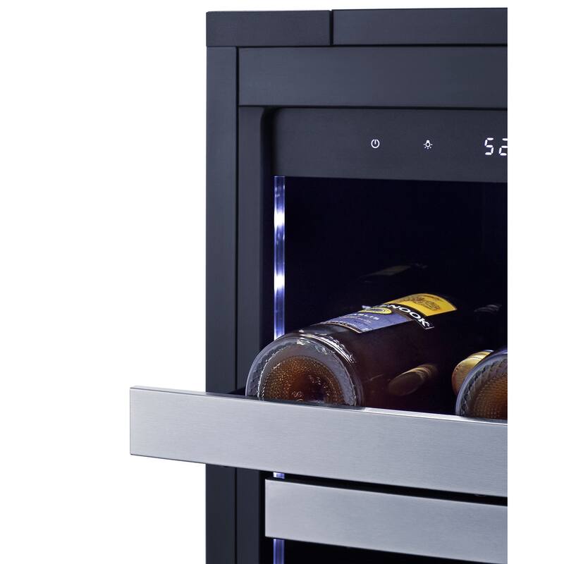 Summit CL155WC1 15" Wide 20 Bottle Capacity Built-In Wine Cooler with