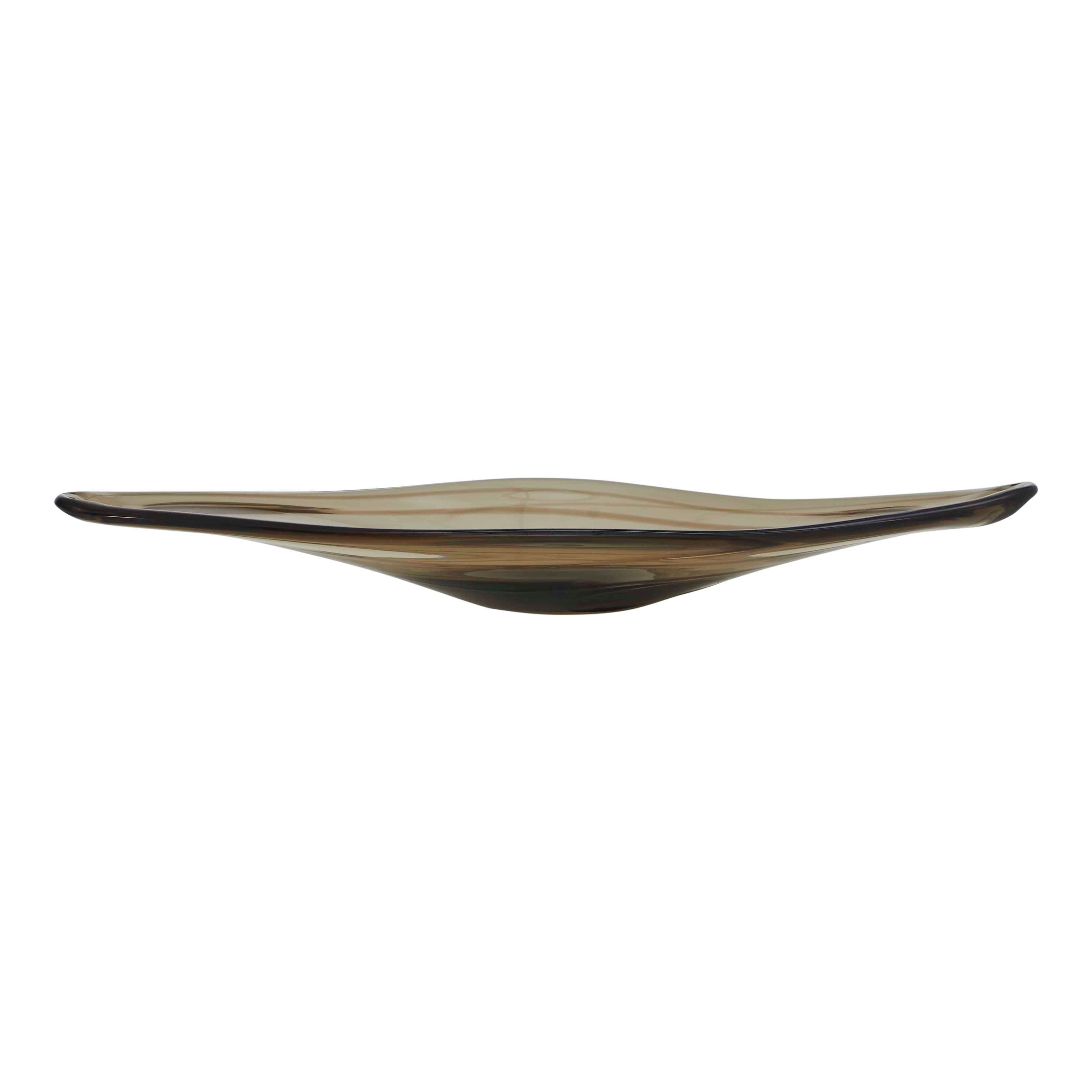 Uttermost Soluna Indoor-Outdoor Glass Bowl - 9.5" D x 23." W x 3." H