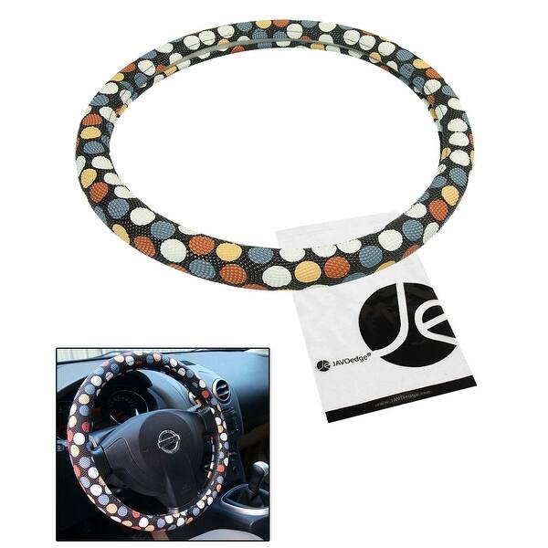 Shop Javoedge Polka Dot Steering Wheel Decorative Cover And