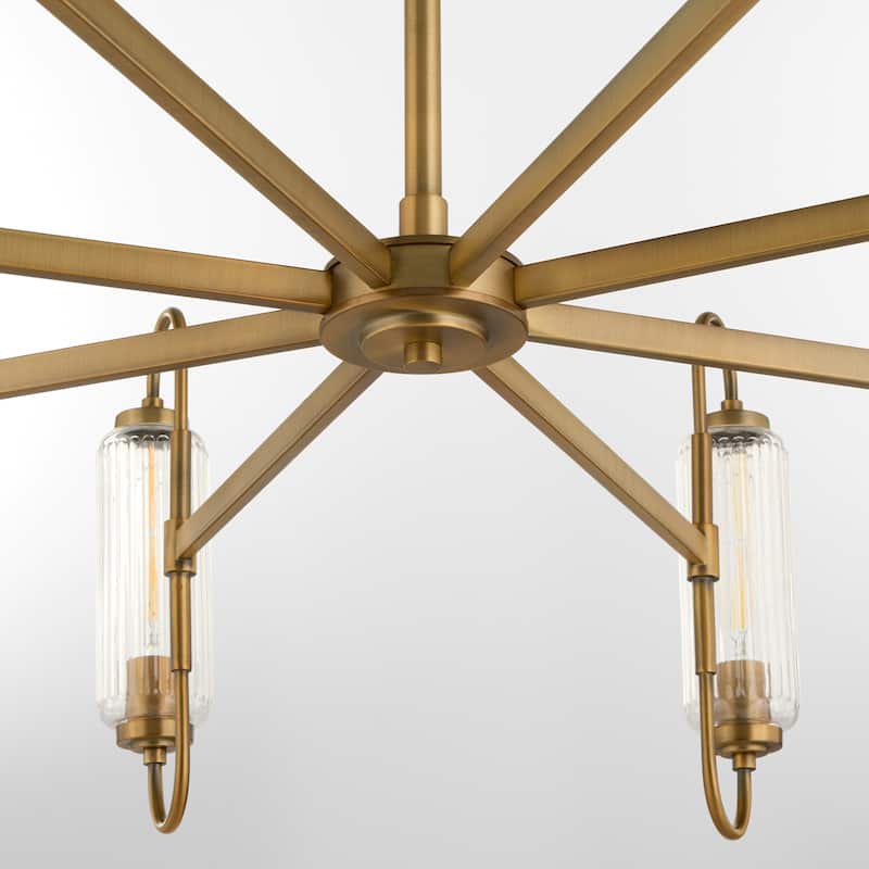 Quorum International 6015-8 Whitmire 8 Light 44" Wide Chandelier with