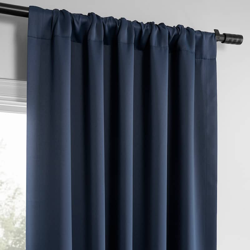 Exclusive Fabrics Room Darkening Curtains for Bedroom & Living Room Curtains - Window Drapes (2 Panels).