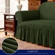 preview thumbnail 18 of 40, Subrtex 1 Piece Armchair Slipcover Seersucker Skirt Stretch Spandex Furniture Protector