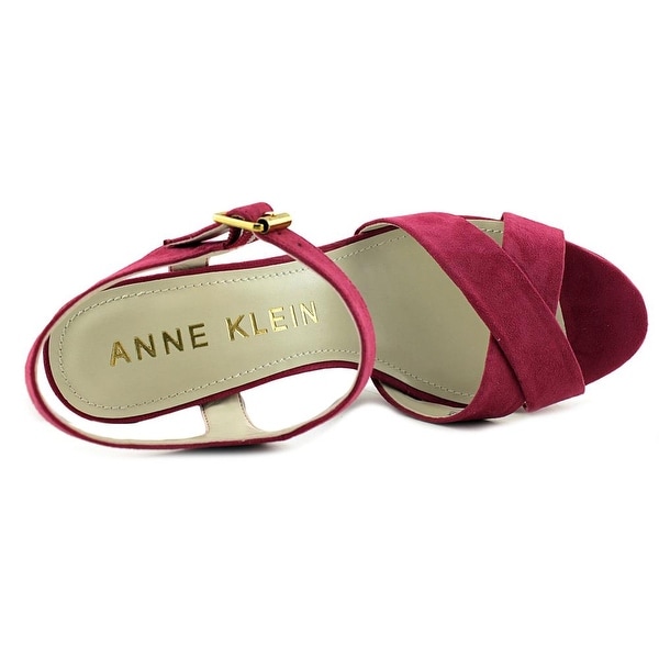 anne klein lalima platform sandal beige