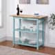 Option Butcher Block/Sea Foam Blue