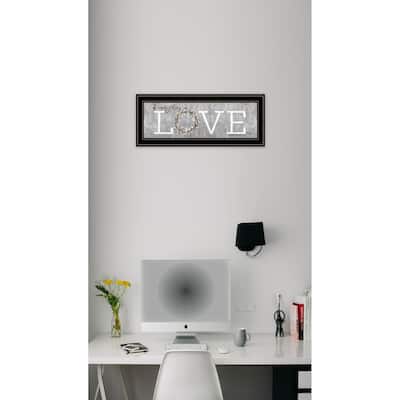 TrendyDecor4U Contemporary "Love - Do Everything in Love" Framed Print Wall Art by Marla Rae
