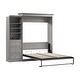 preview thumbnail 18 of 40, Versatile Queen Murphy Bed and Closet Organizer (92W) by Bestar
