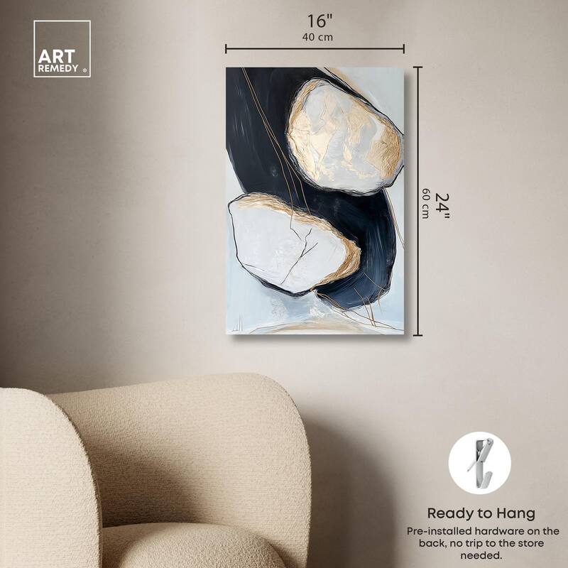 Mineral Essence II Canvas by Art Remedy, Gallery Wrapped