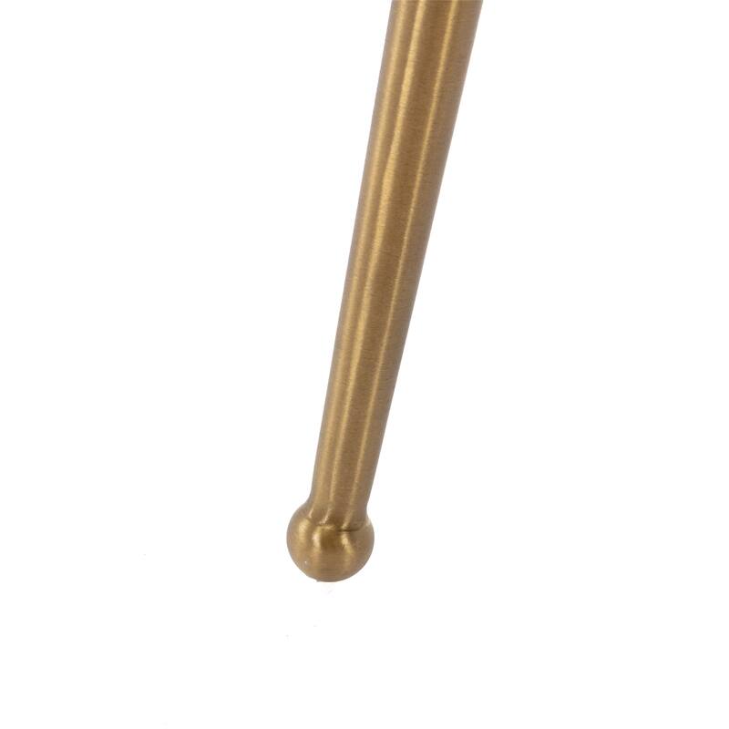 Clihome Stainless Steel Frame Dining Velvet Side Chairs(Set of 2)